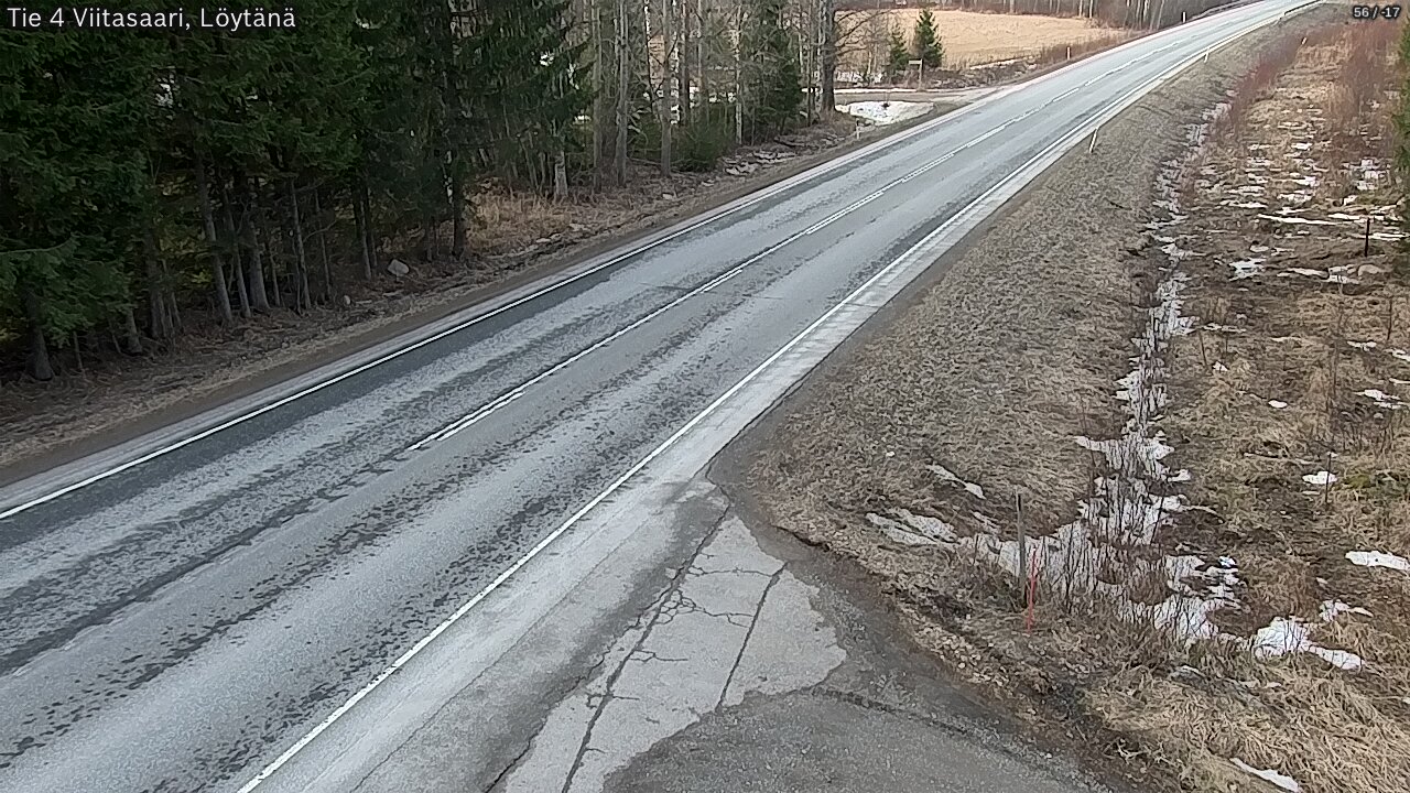 Weather Camera Image Road 4 Viitasaari, Löytänä, Viitasaari, Keski-Suomi