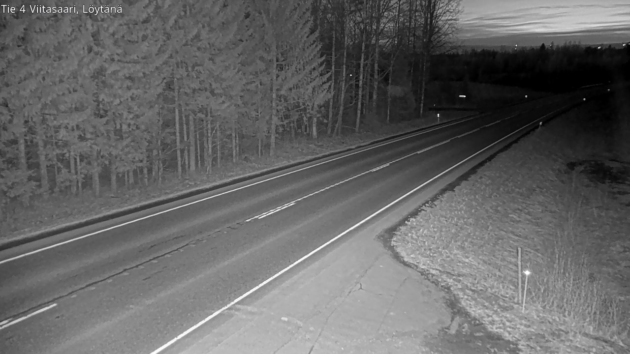 Weather Camera Image Väg 4 Viitasaari, Löytänä, Viitasaari, Keski-Suomi