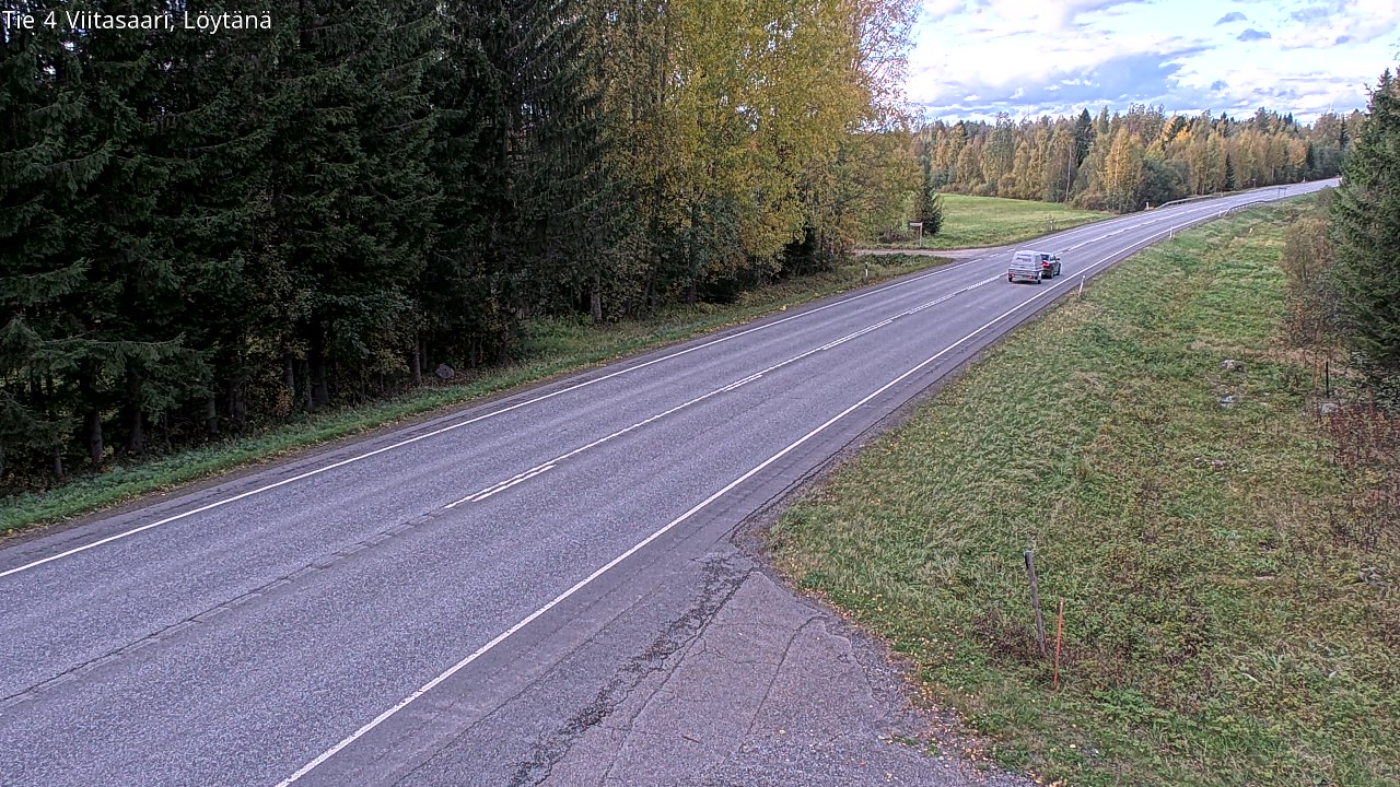 Weather Camera Image Road 4 Viitasaari, Löytänä, Viitasaari, Keski-Suomi
