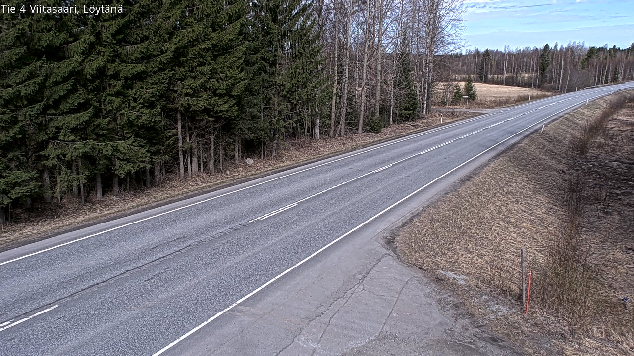 Weather Camera Image Road 4 Viitasaari, Löytänä, Viitasaari, Keski-Suomi
