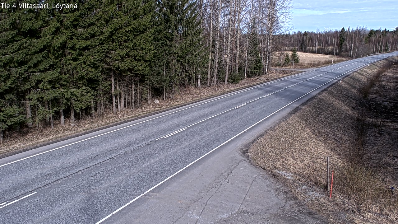 Weather Camera Image Road 4 Viitasaari, Löytänä, Viitasaari, Keski-Suomi