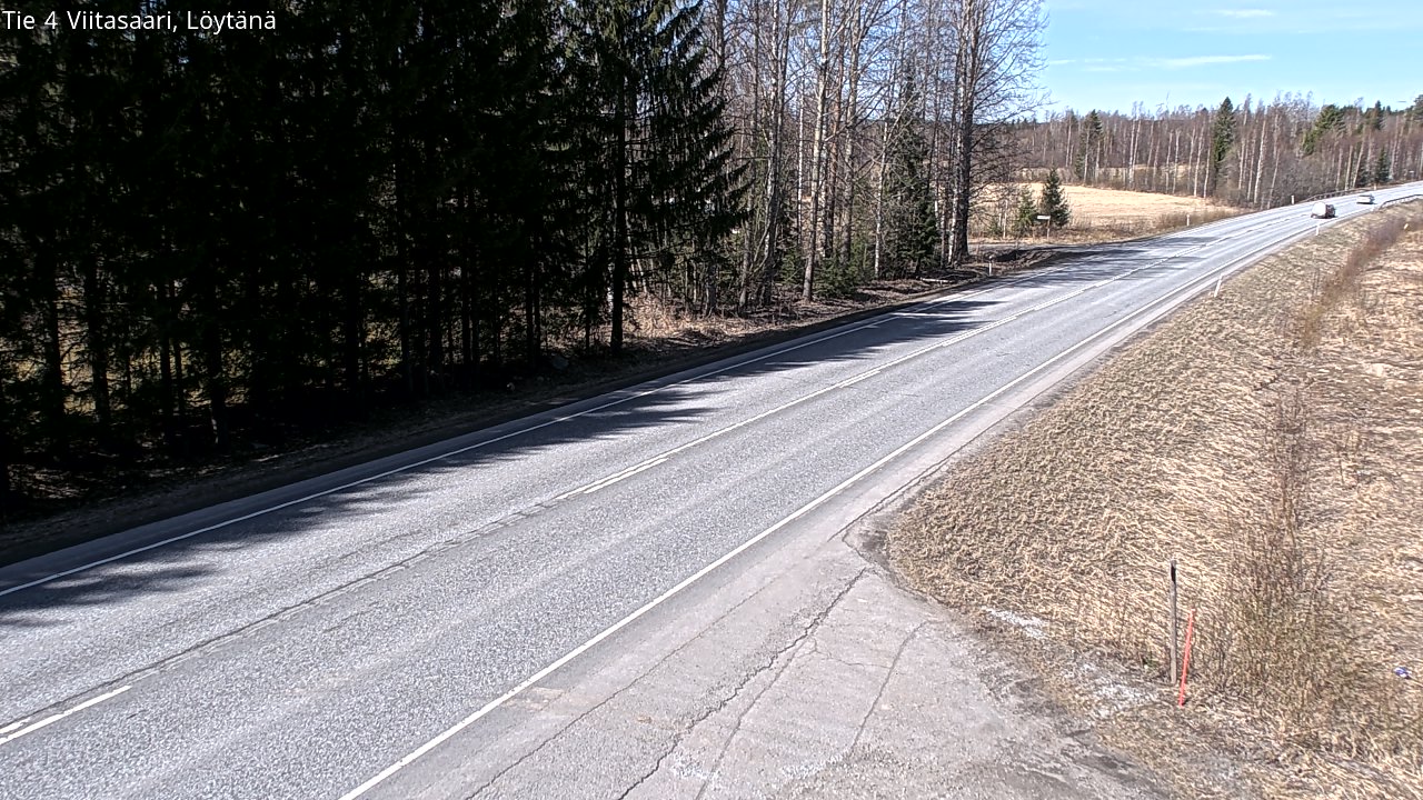 Weather Camera Image Väg 4 Viitasaari, Löytänä, Viitasaari, Keski-Suomi