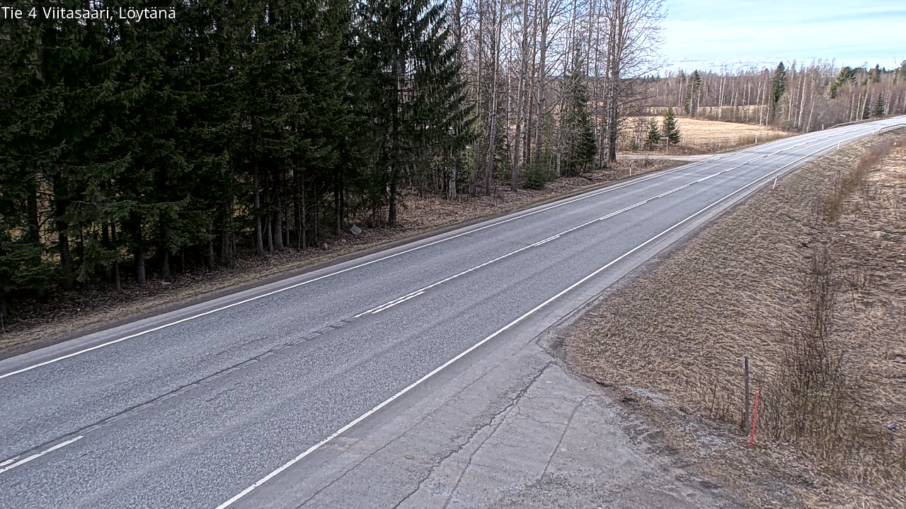 Weather Camera Image Väg 4 Viitasaari, Löytänä, Viitasaari, Keski-Suomi