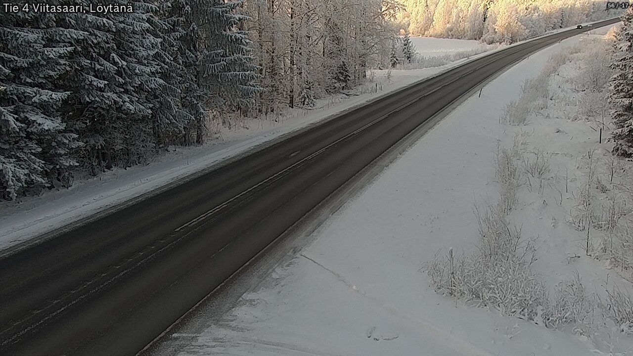Weather Camera Image Road 4 Viitasaari, Löytänä, Viitasaari, Keski-Suomi