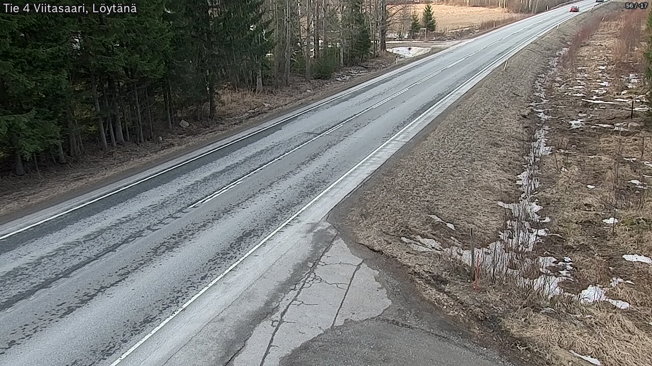 Weather Camera Image Väg 4 Viitasaari, Löytänä, Viitasaari, Keski-Suomi