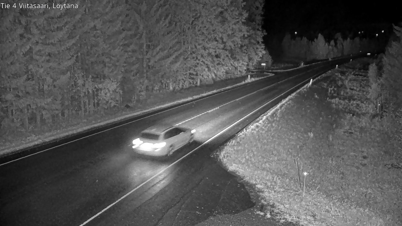 Weather Camera Image Väg 4 Viitasaari, Löytänä, Viitasaari, Keski-Suomi