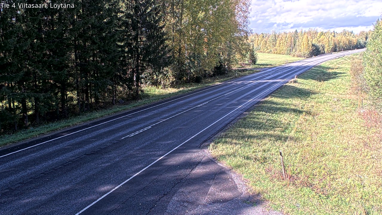 Weather Camera Image Väg 4 Viitasaari, Löytänä, Viitasaari, Keski-Suomi
