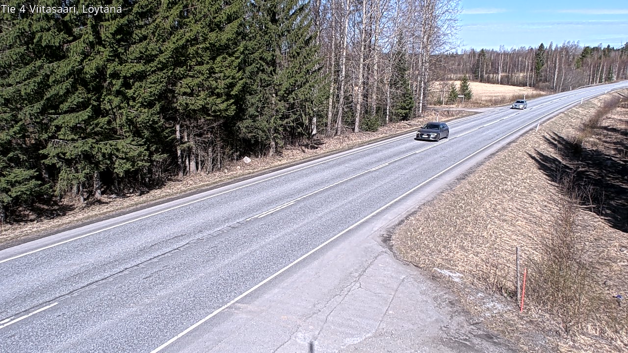 Weather Camera Image Road 4 Viitasaari, Löytänä, Viitasaari, Keski-Suomi