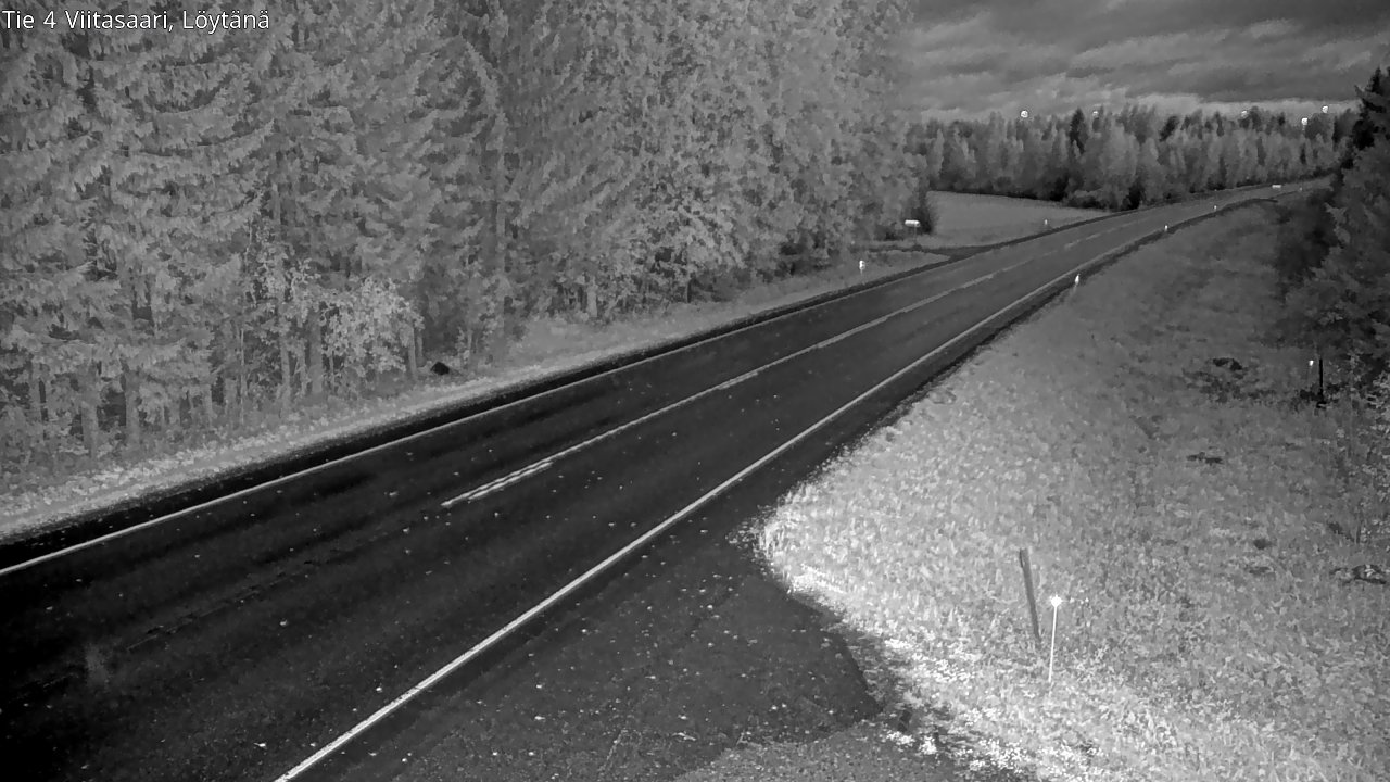 Weather Camera Image Väg 4 Viitasaari, Löytänä, Viitasaari, Keski-Suomi