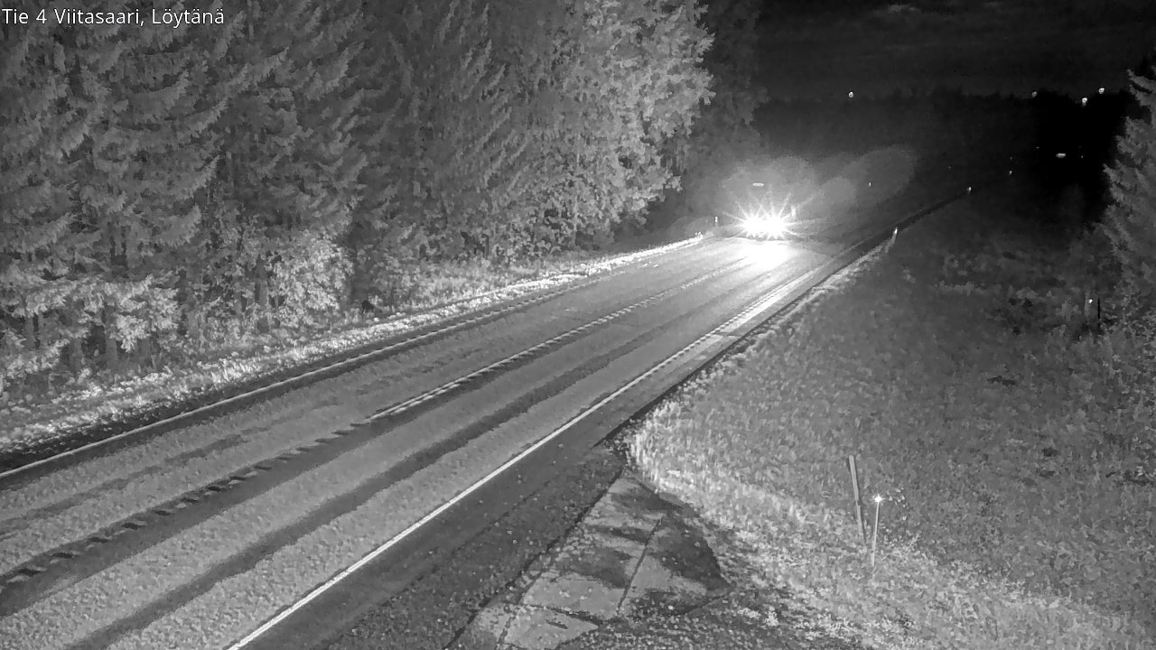 Weather Camera Image Väg 4 Viitasaari, Löytänä, Viitasaari, Keski-Suomi