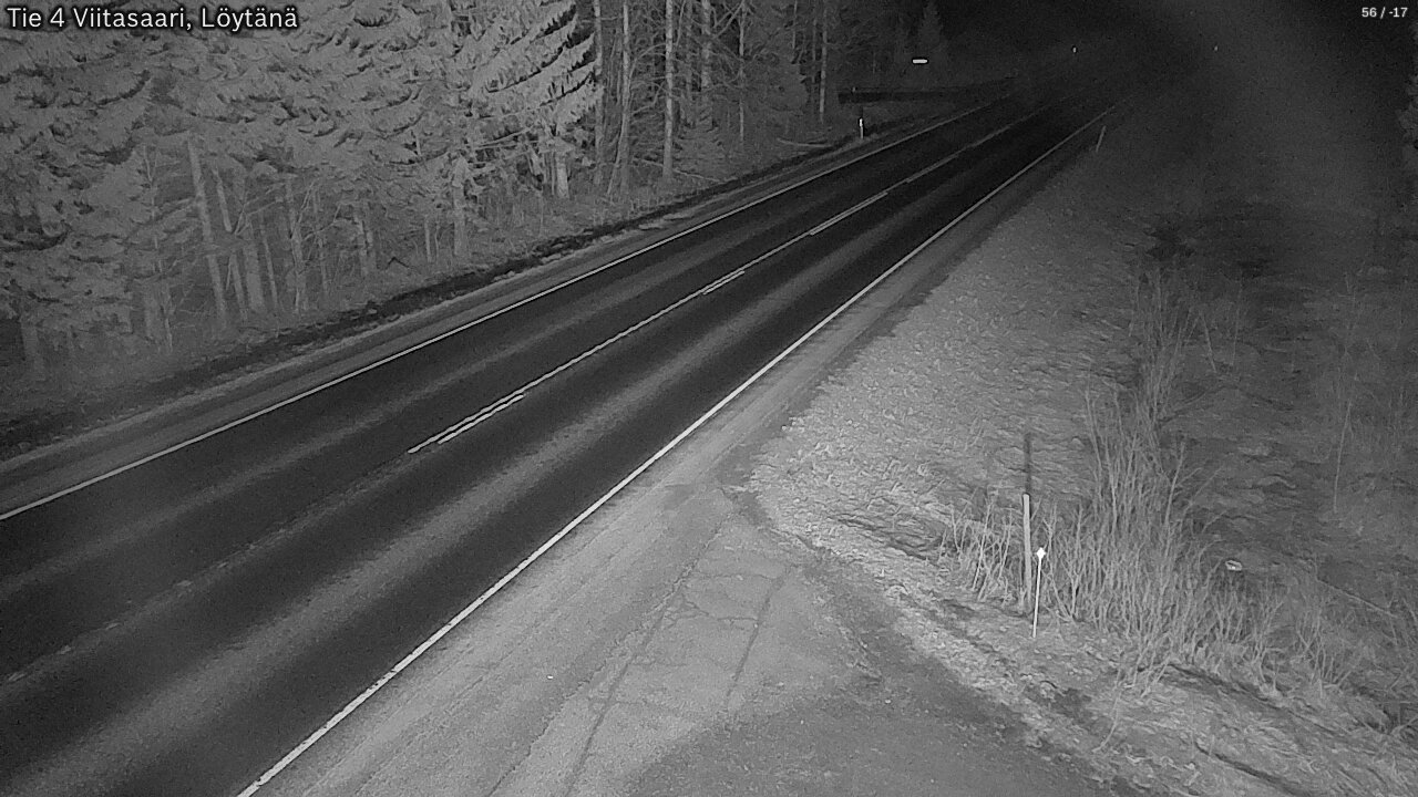 Weather Camera Image Väg 4 Viitasaari, Löytänä, Viitasaari, Keski-Suomi