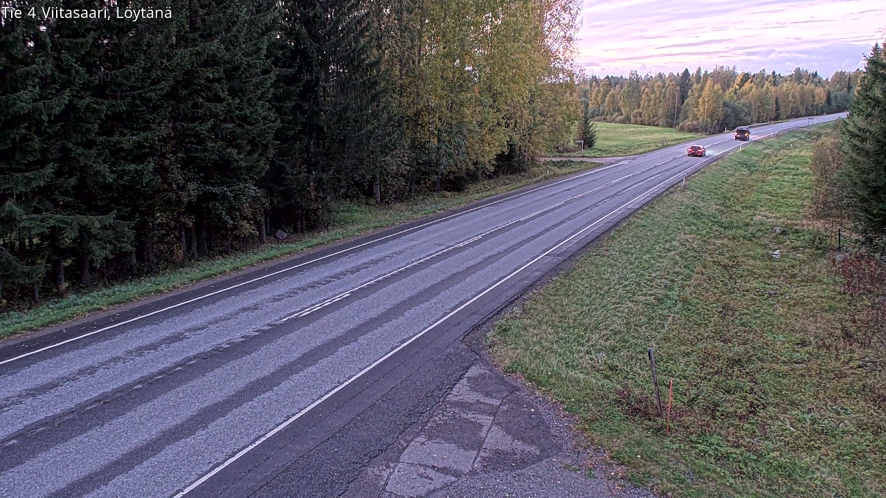 Weather Camera Image Väg 4 Viitasaari, Löytänä, Viitasaari, Keski-Suomi