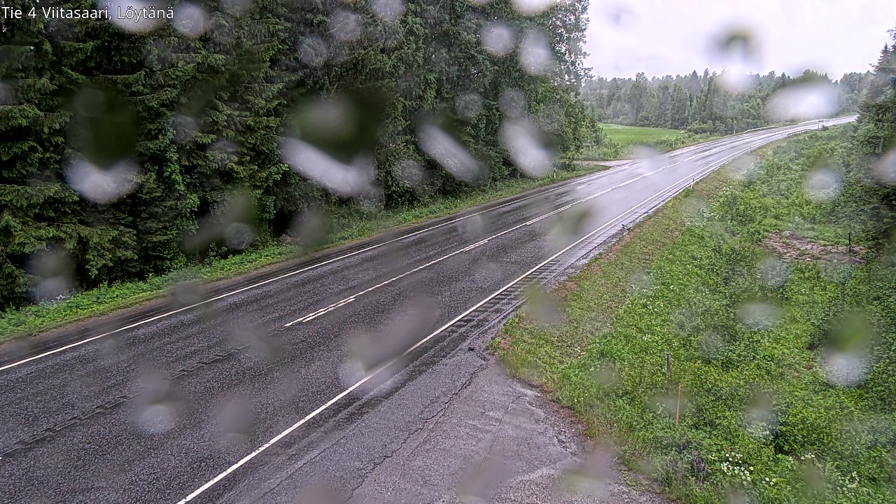 Weather Camera Image Road 4 Viitasaari, Löytänä, Viitasaari, Keski-Suomi
