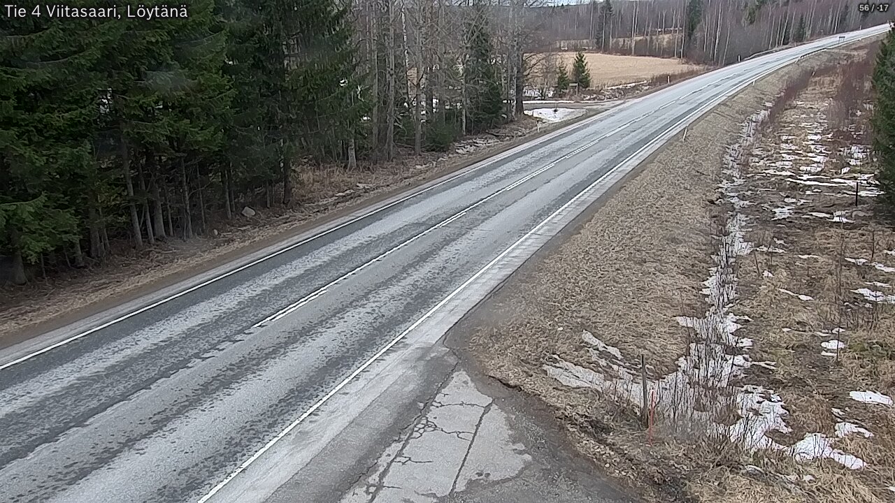 Weather Camera Image Road 4 Viitasaari, Löytänä, Viitasaari, Keski-Suomi