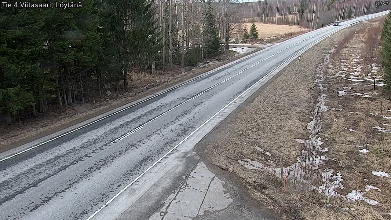 Weather Camera Image Road 4 Viitasaari, Löytänä, Viitasaari, Keski-Suomi