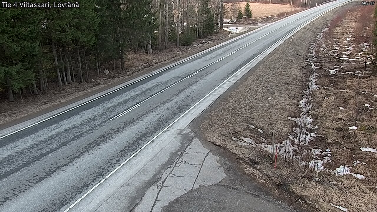 Weather Camera Image Väg 4 Viitasaari, Löytänä, Viitasaari, Keski-Suomi