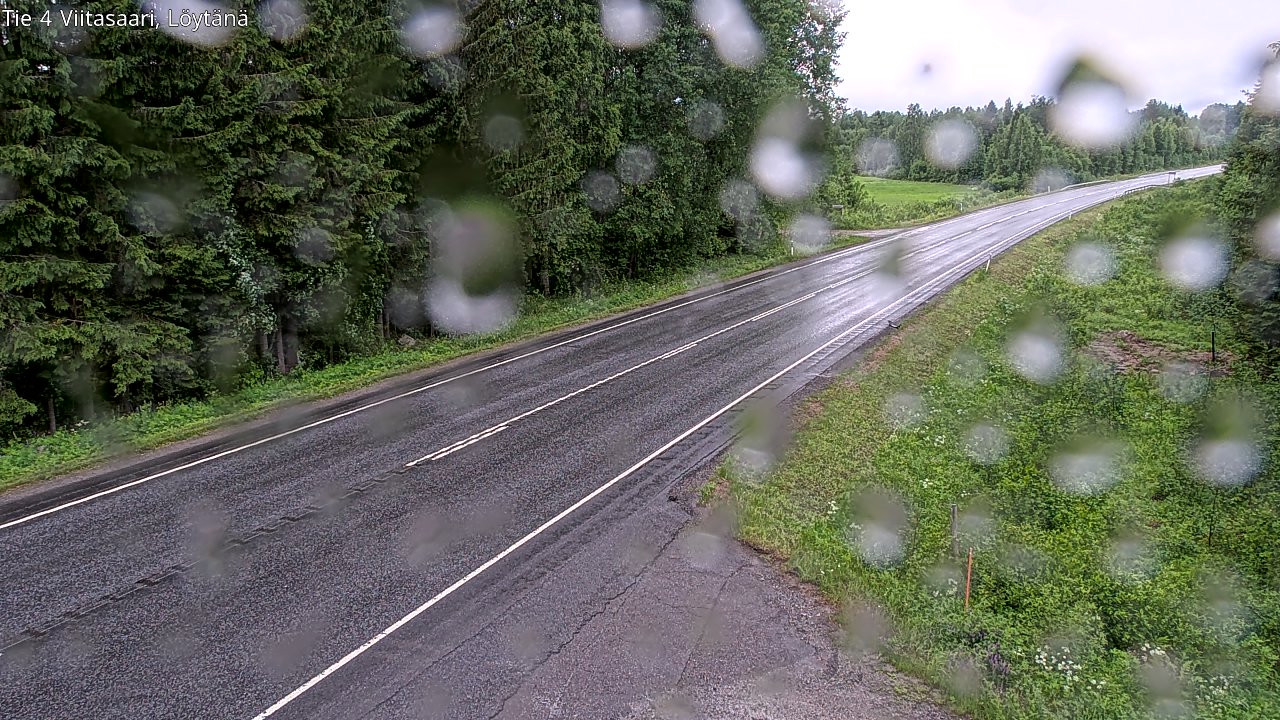 Weather Camera Image Road 4 Viitasaari, Löytänä, Viitasaari, Keski-Suomi