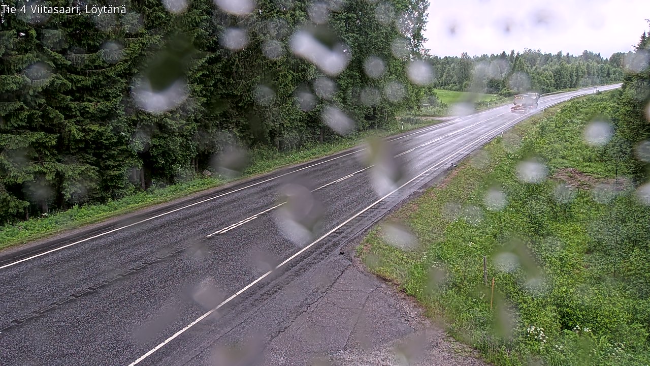Weather Camera Image Väg 4 Viitasaari, Löytänä, Viitasaari, Keski-Suomi