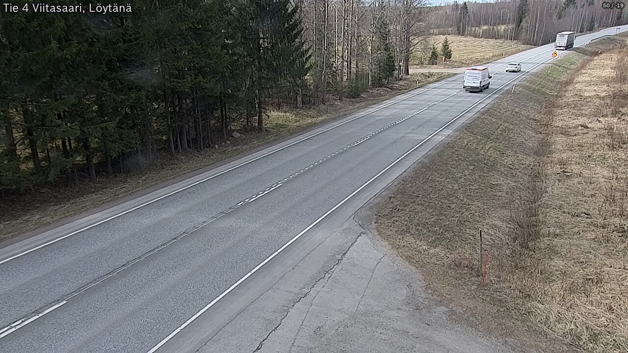 Weather Camera Image Road 4 Viitasaari, Löytänä, Viitasaari, Keski-Suomi