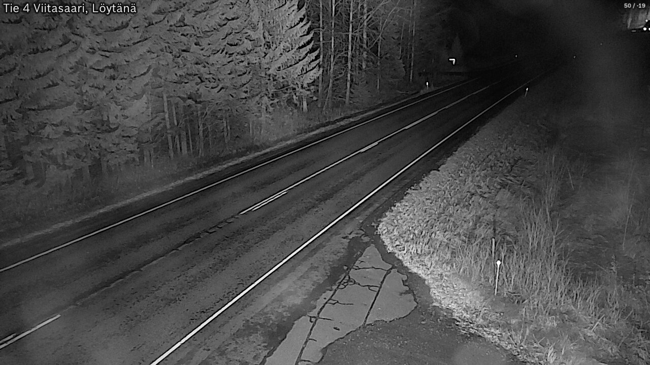 Weather Camera Image Road 4 Viitasaari, Löytänä, Viitasaari, Keski-Suomi