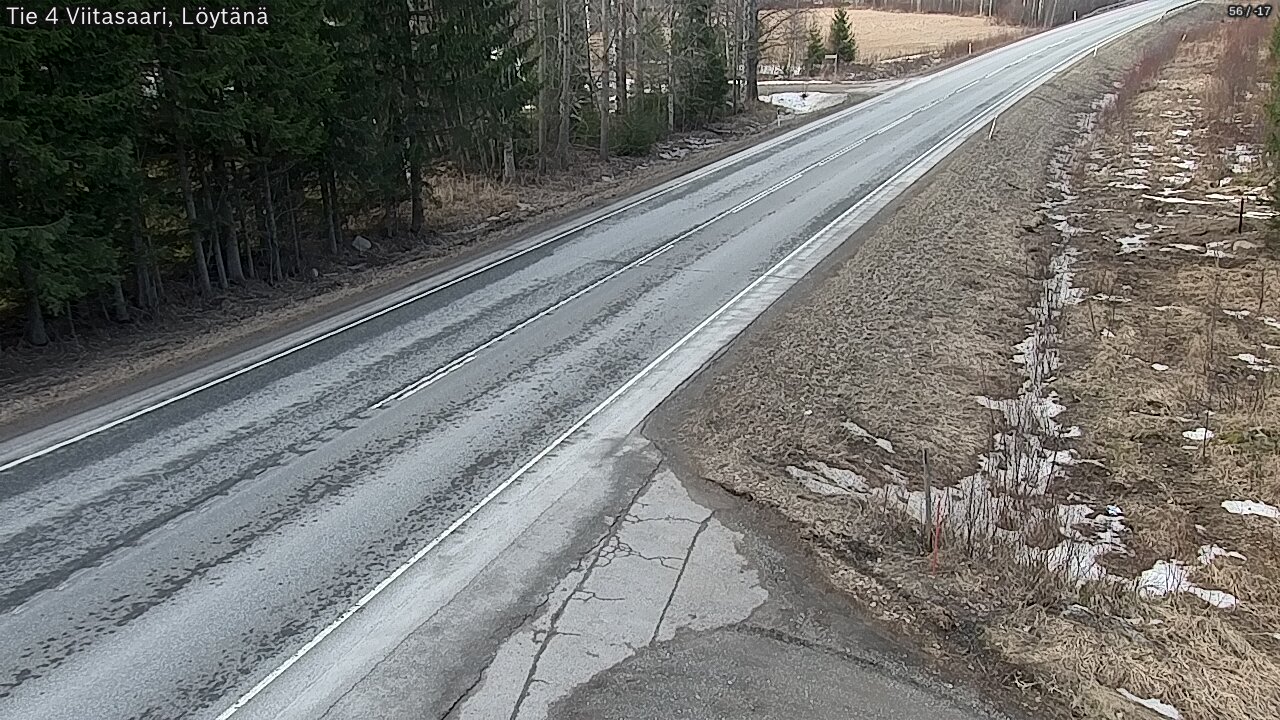 Weather Camera Image Road 4 Viitasaari, Löytänä, Viitasaari, Keski-Suomi