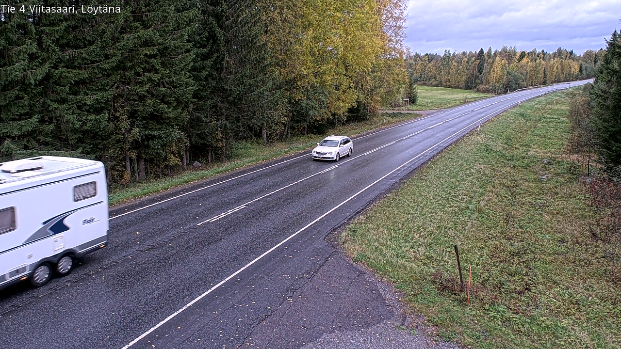 Weather Camera Image Väg 4 Viitasaari, Löytänä, Viitasaari, Keski-Suomi