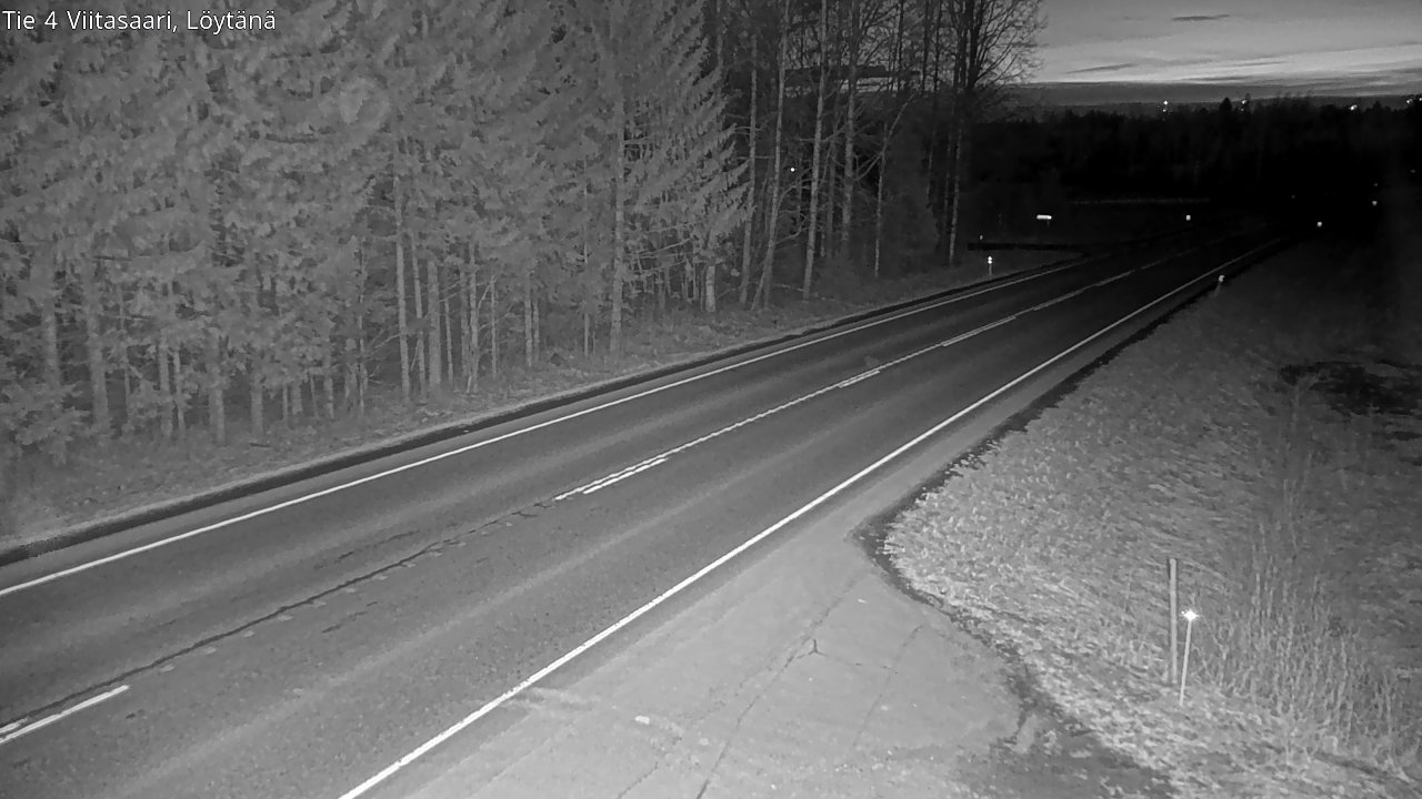 Weather Camera Image Väg 4 Viitasaari, Löytänä, Viitasaari, Keski-Suomi