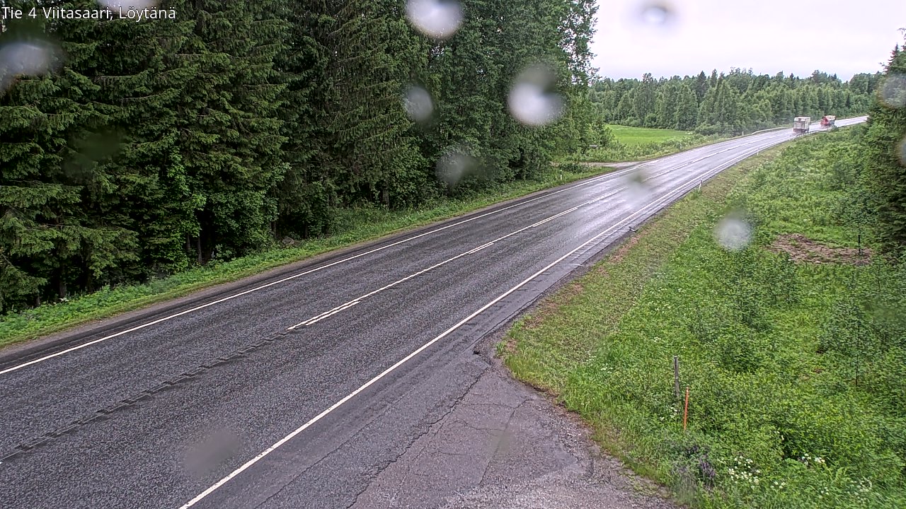 Weather Camera Image Road 4 Viitasaari, Löytänä, Viitasaari, Keski-Suomi