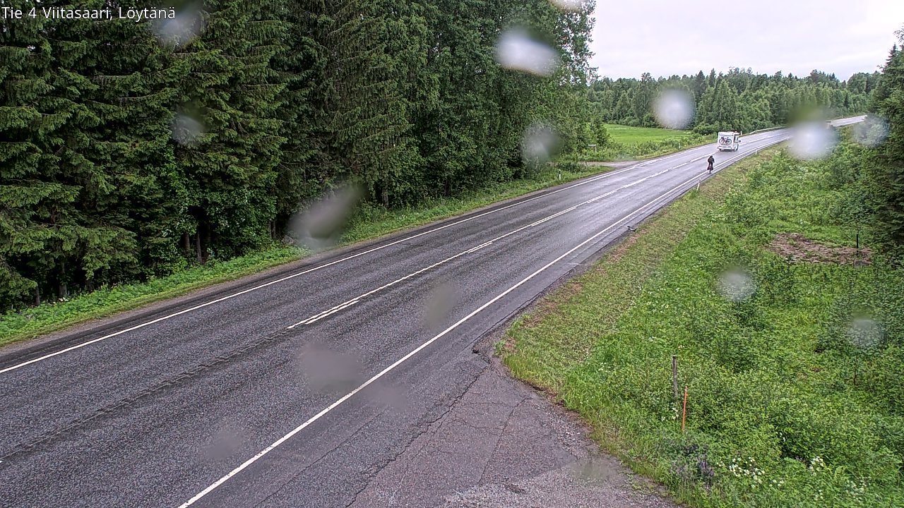 Weather Camera Image Road 4 Viitasaari, Löytänä, Viitasaari, Keski-Suomi