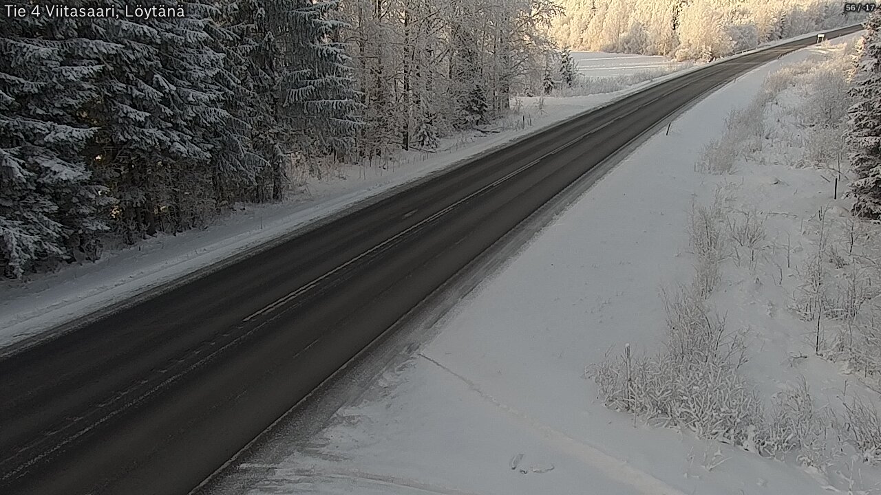 Weather Camera Image Väg 4 Viitasaari, Löytänä, Viitasaari, Keski-Suomi