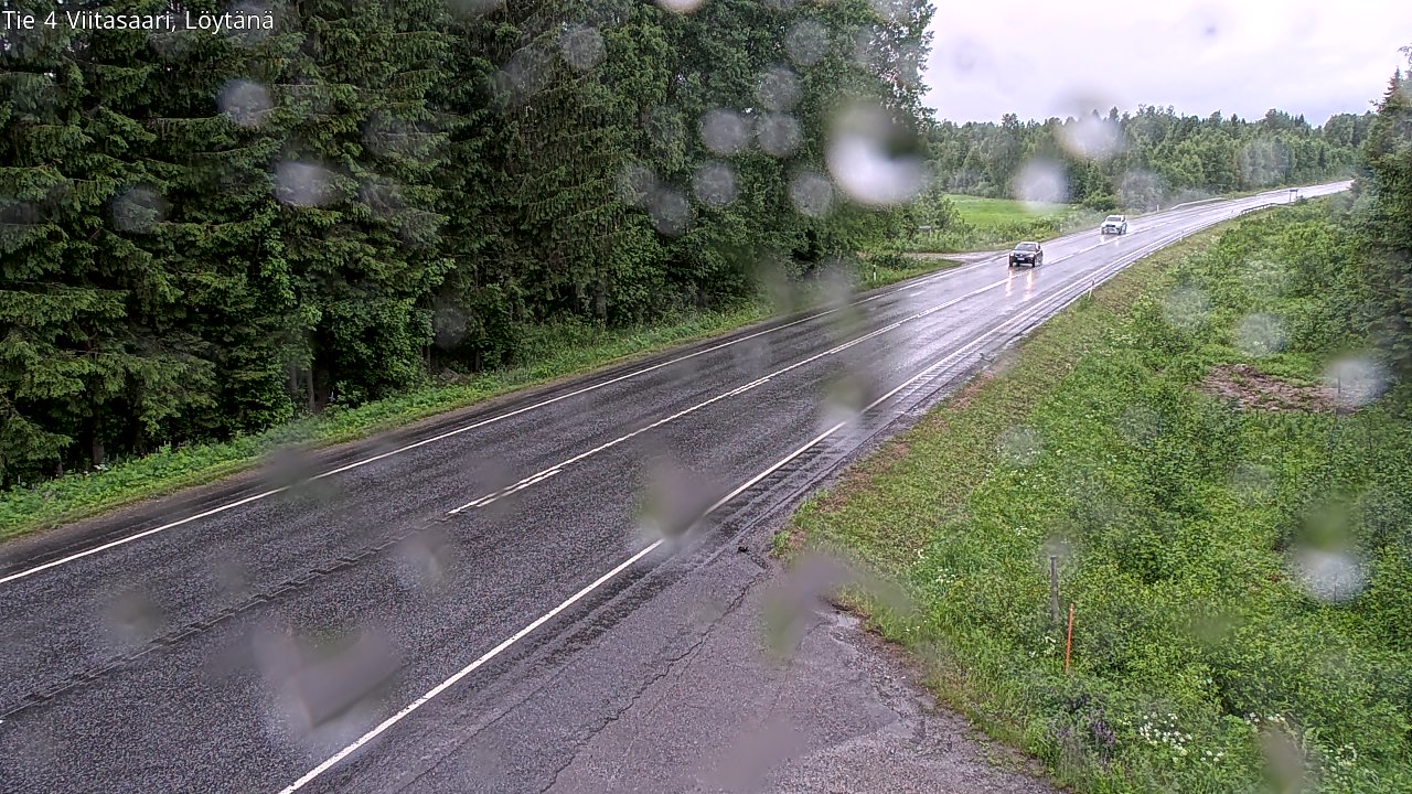 Weather Camera Image Road 4 Viitasaari, Löytänä, Viitasaari, Keski-Suomi