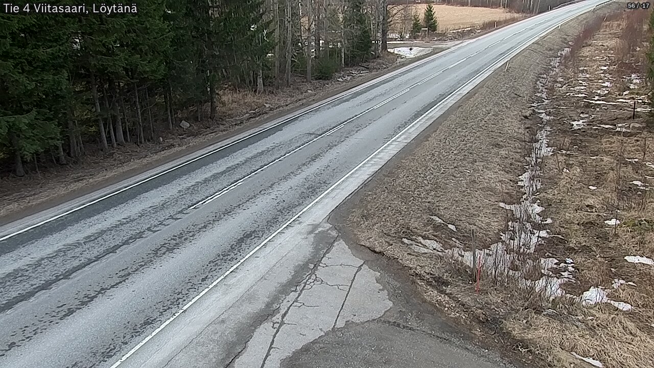 Weather Camera Image Väg 4 Viitasaari, Löytänä, Viitasaari, Keski-Suomi