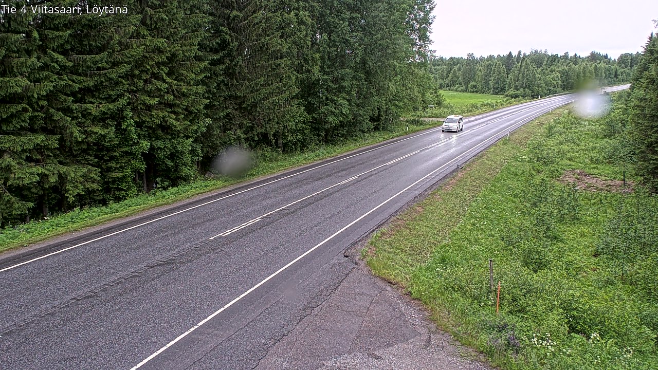 Weather Camera Image Road 4 Viitasaari, Löytänä, Viitasaari, Keski-Suomi