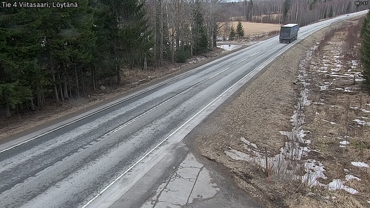 Weather Camera Image Road 4 Viitasaari, Löytänä, Viitasaari, Keski-Suomi