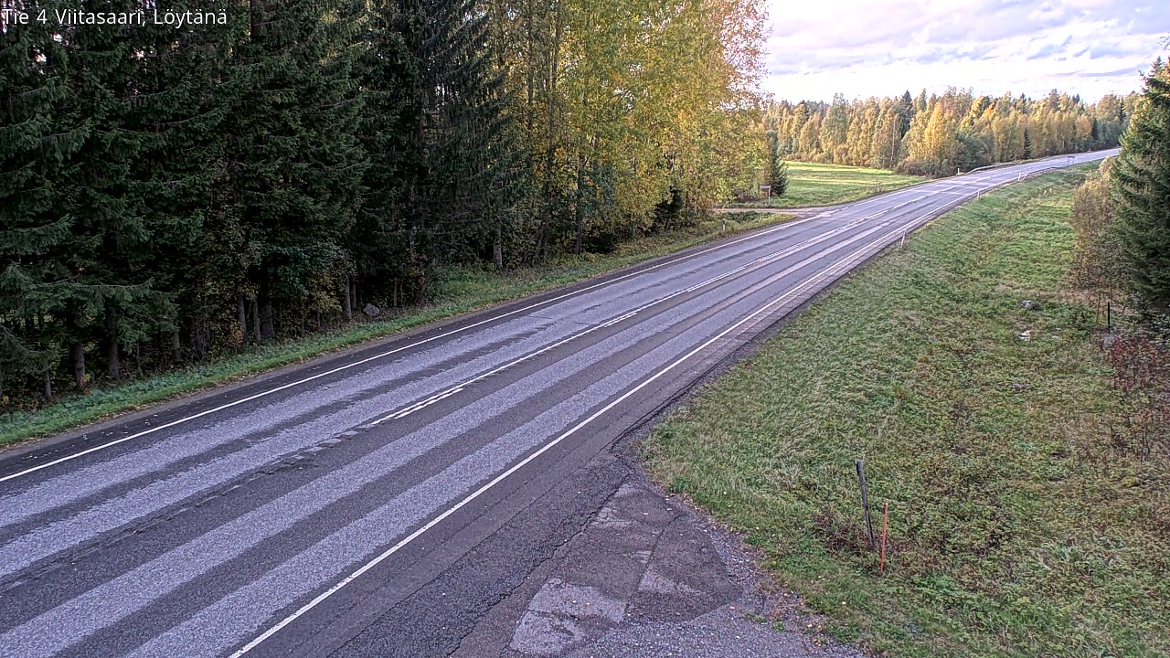 Weather Camera Image Väg 4 Viitasaari, Löytänä, Viitasaari, Keski-Suomi