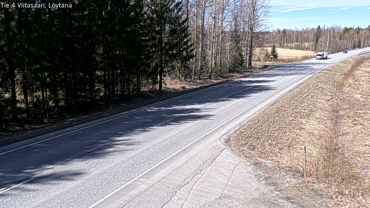 Weather Camera Image Väg 4 Viitasaari, Löytänä, Viitasaari, Keski-Suomi