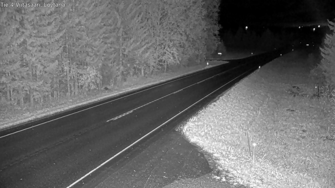 Weather Camera Image Väg 4 Viitasaari, Löytänä, Viitasaari, Keski-Suomi