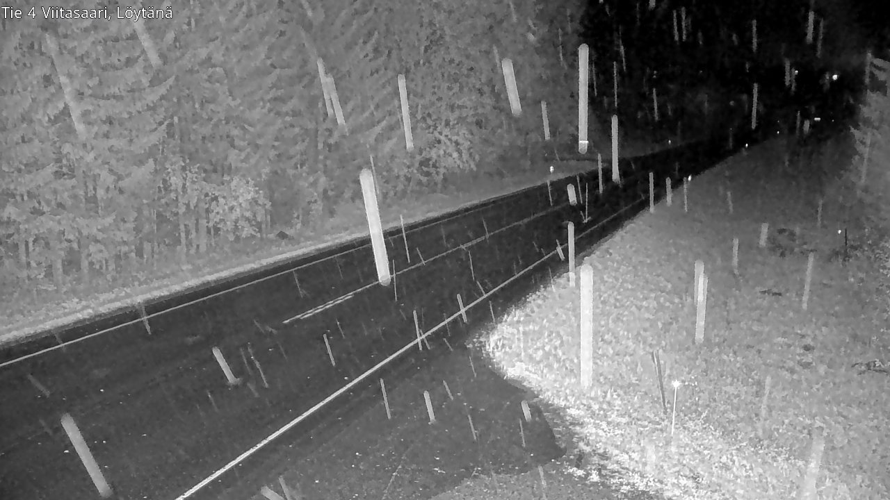 Weather Camera Image Väg 4 Viitasaari, Löytänä, Viitasaari, Keski-Suomi