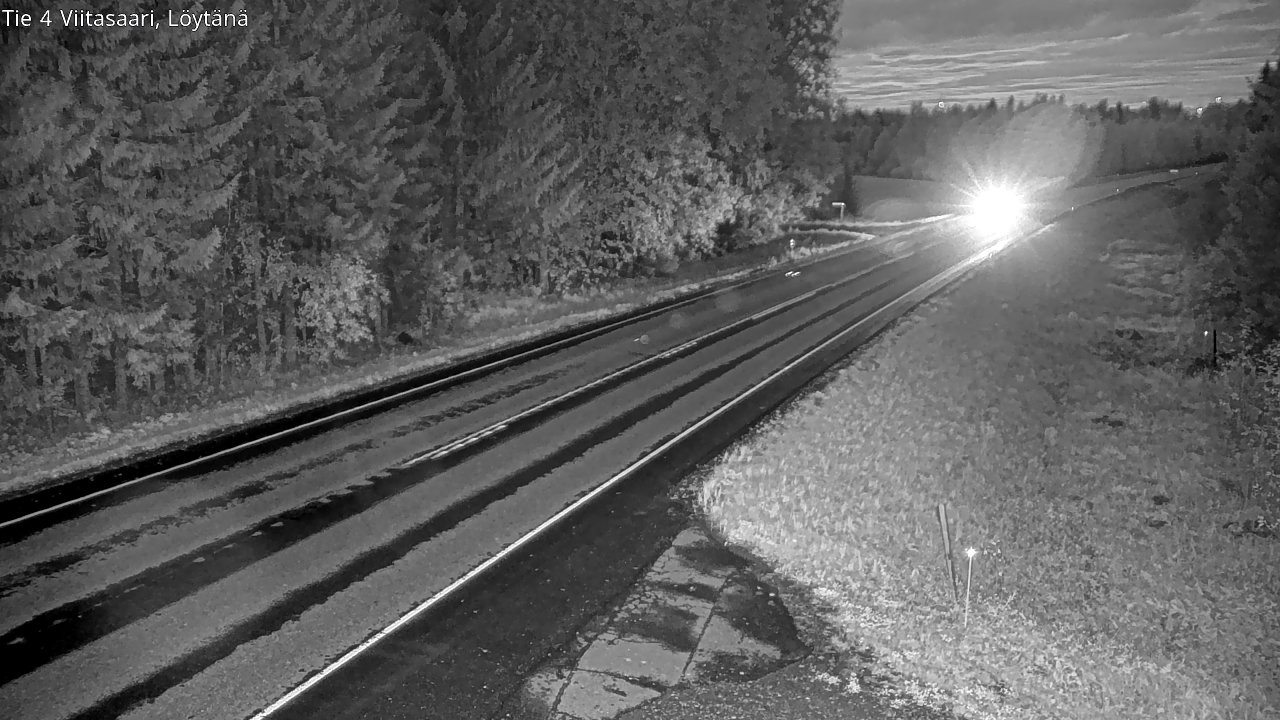 Weather Camera Image Väg 4 Viitasaari, Löytänä, Viitasaari, Keski-Suomi