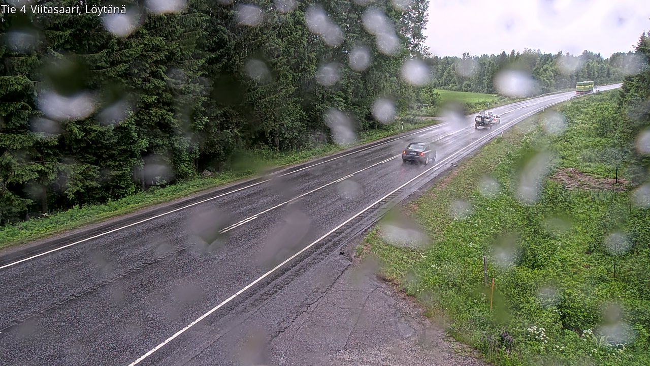 Weather Camera Image Road 4 Viitasaari, Löytänä, Viitasaari, Keski-Suomi