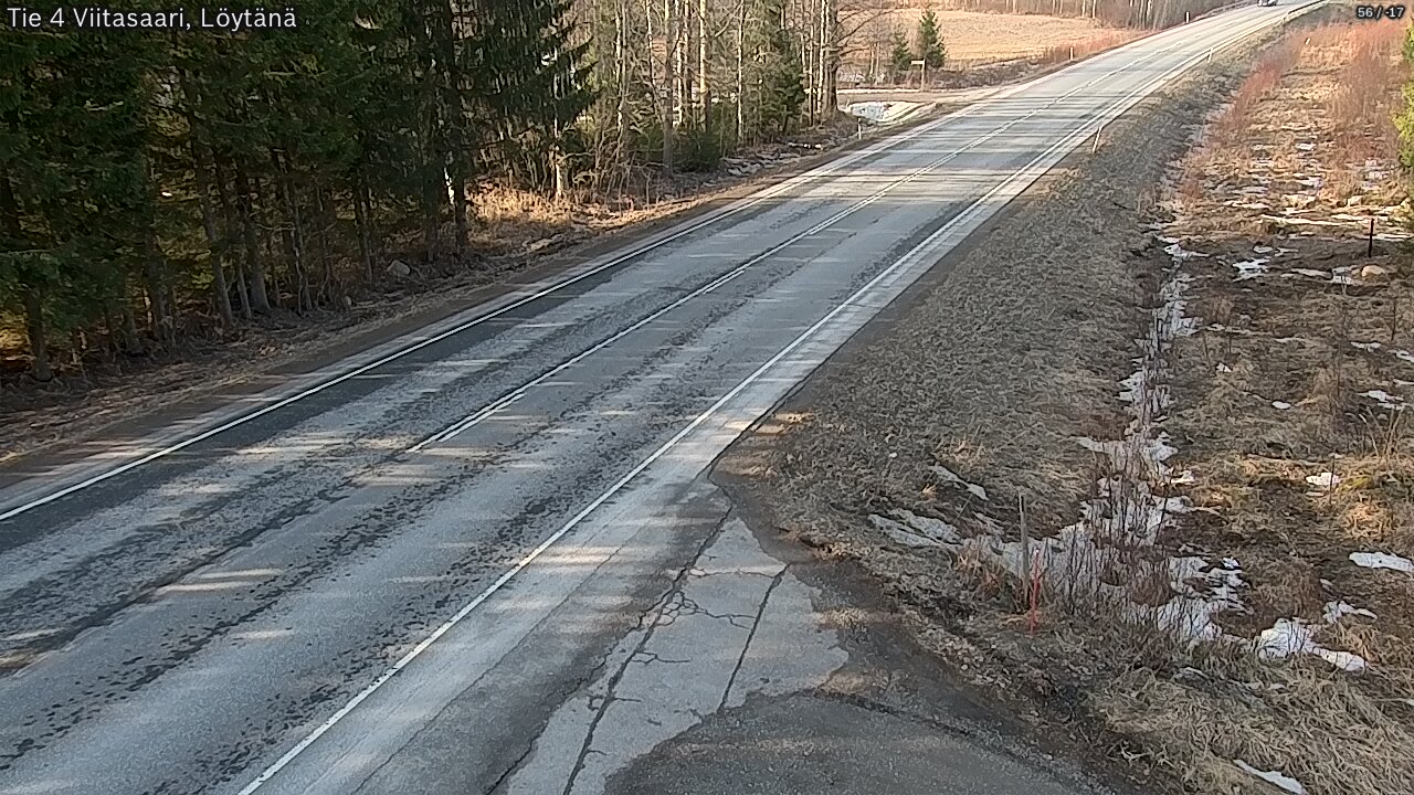 Weather Camera Image Road 4 Viitasaari, Löytänä, Viitasaari, Keski-Suomi