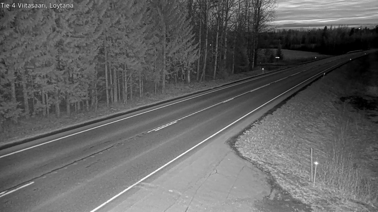 Weather Camera Image Väg 4 Viitasaari, Löytänä, Viitasaari, Keski-Suomi