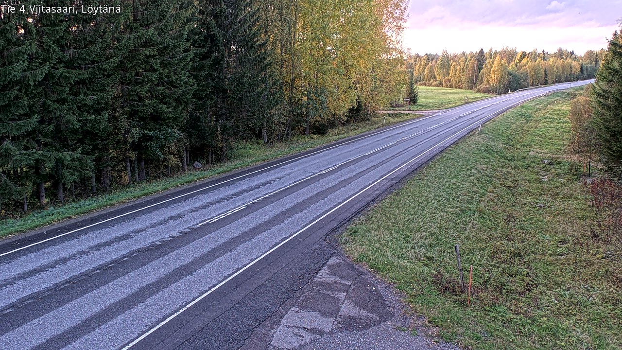 Weather Camera Image Väg 4 Viitasaari, Löytänä, Viitasaari, Keski-Suomi