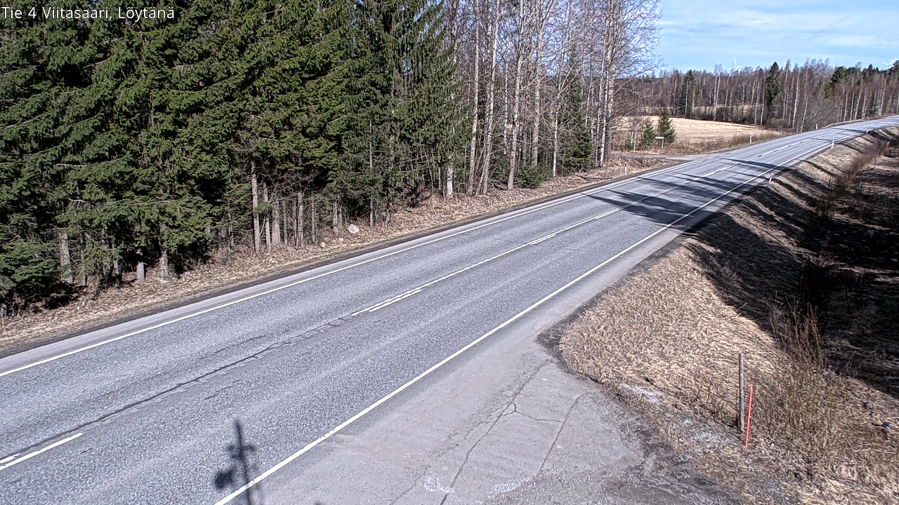 Weather Camera Image Väg 4 Viitasaari, Löytänä, Viitasaari, Keski-Suomi