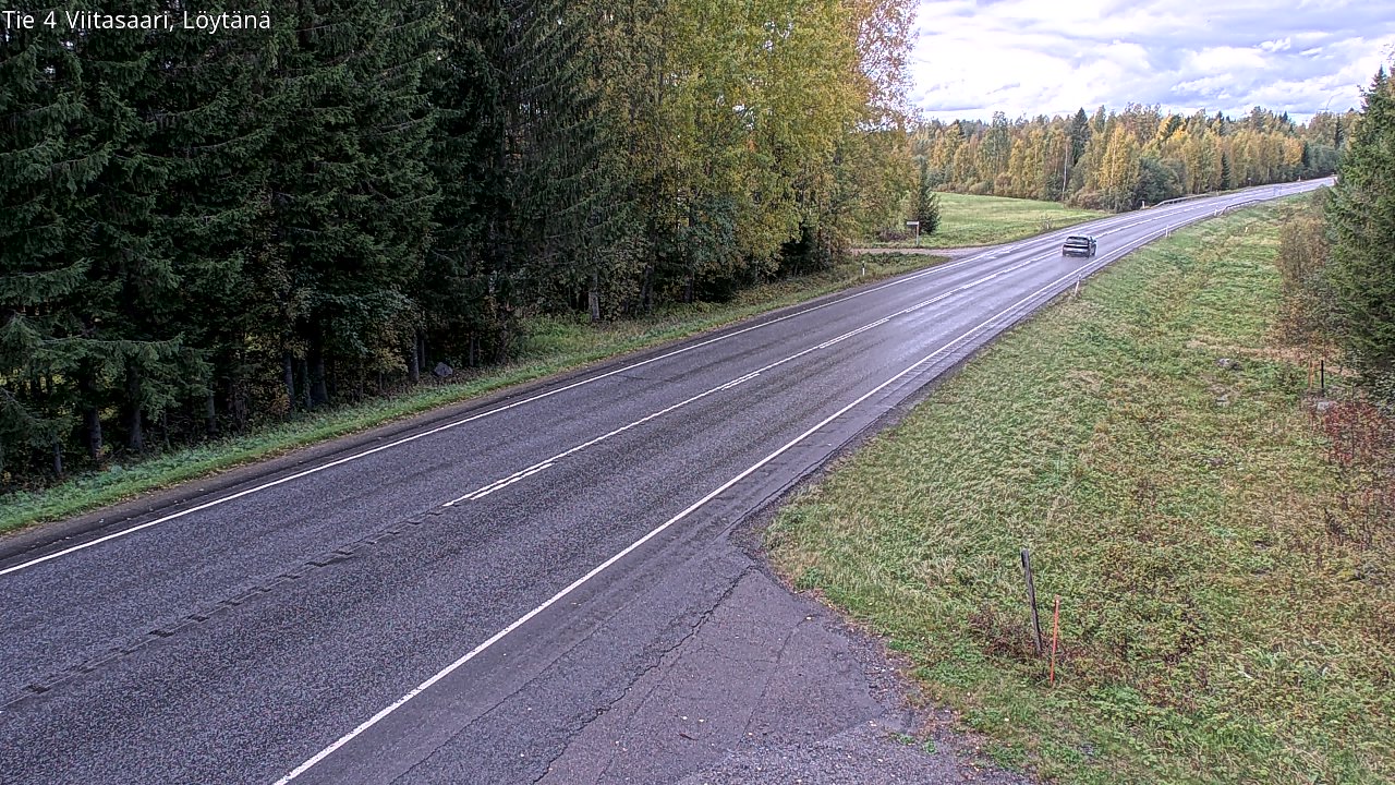 Weather Camera Image Väg 4 Viitasaari, Löytänä, Viitasaari, Keski-Suomi