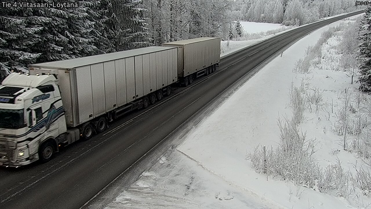 Kelikamerat Kuva Tie 4 Viitasaari, Löytänä, Viitasaari, Keski-Suomi