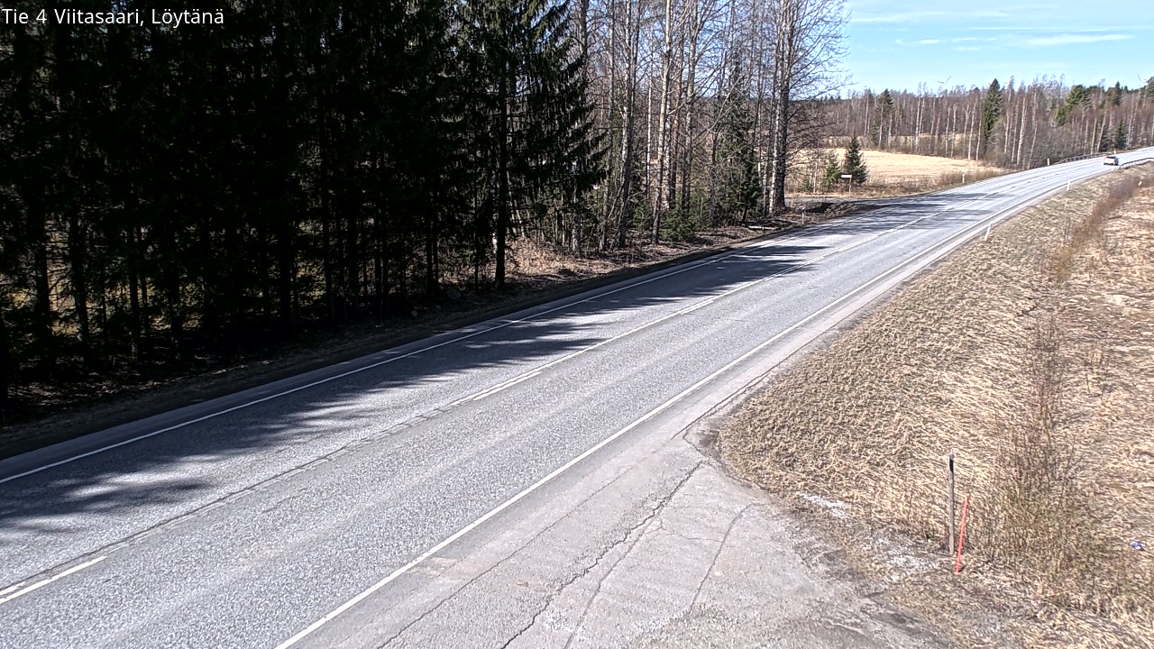 Weather Camera Image Väg 4 Viitasaari, Löytänä, Viitasaari, Keski-Suomi