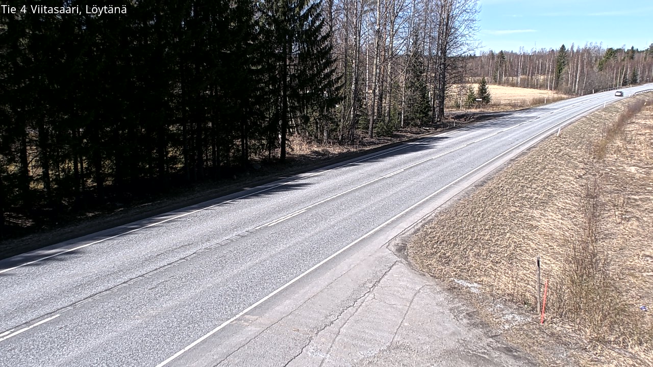 Weather Camera Image Väg 4 Viitasaari, Löytänä, Viitasaari, Keski-Suomi