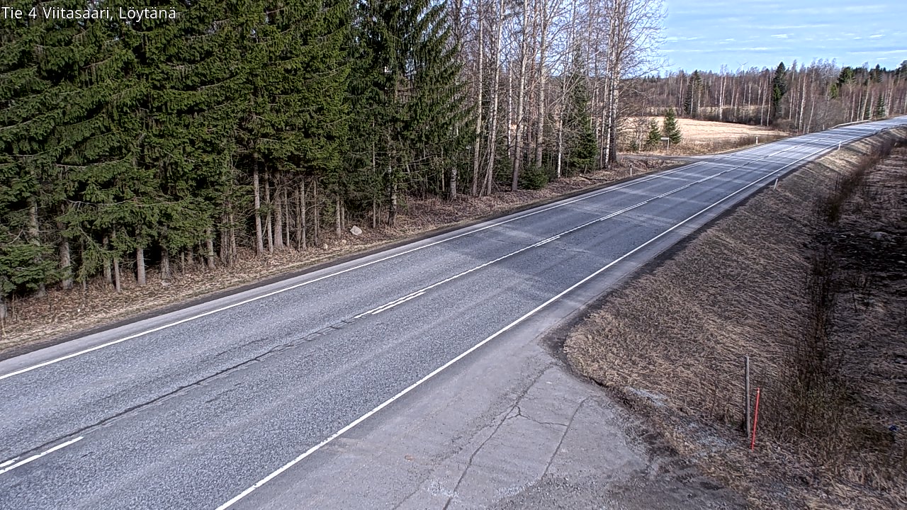 Weather Camera Image Road 4 Viitasaari, Löytänä, Viitasaari, Keski-Suomi