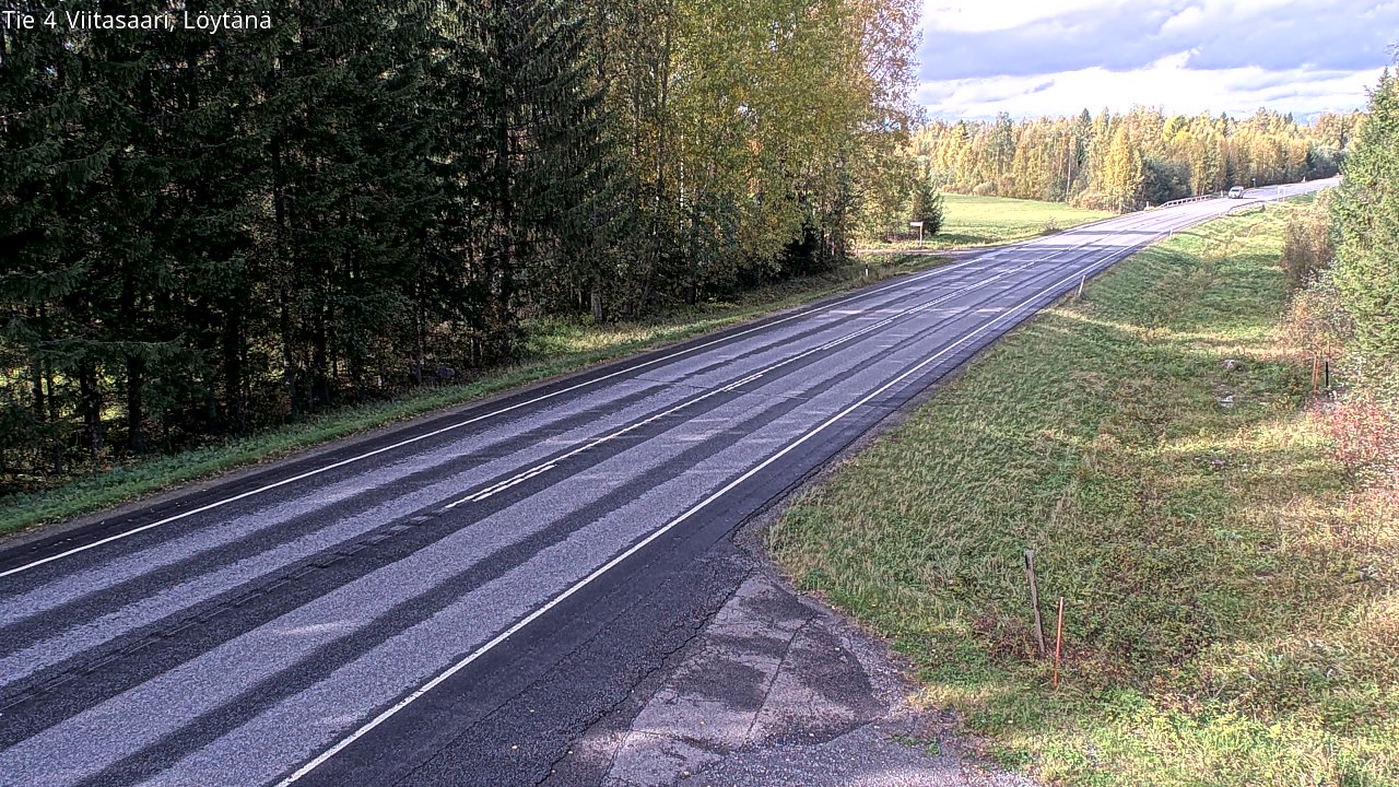Weather Camera Image Väg 4 Viitasaari, Löytänä, Viitasaari, Keski-Suomi